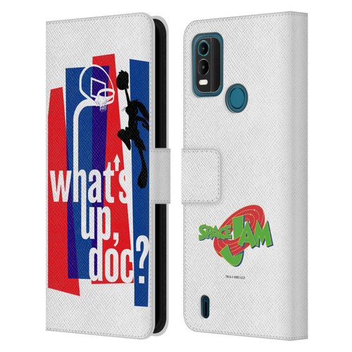 Space Jam (1996) Graphics What's Up Doc? Leather Book Wallet Case Cover For Nokia G11 Plus