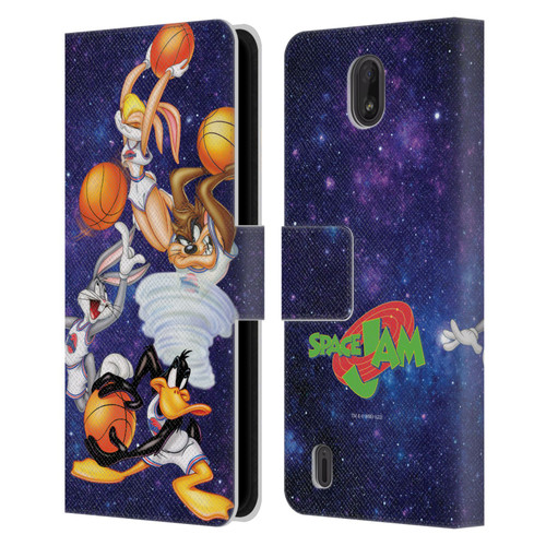Space Jam (1996) Graphics Poster Leather Book Wallet Case Cover For Nokia C01 Plus/C1 2nd Edition