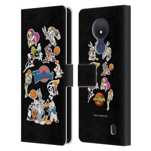 Space Jam (1996) Graphics Tune Squad Leather Book Wallet Case Cover For Nokia C21