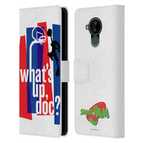Space Jam (1996) Graphics What's Up Doc? Leather Book Wallet Case Cover For Nokia C30