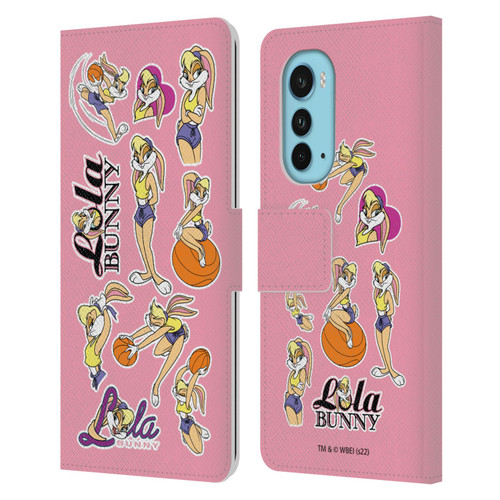 Space Jam (1996) Graphics Lola Bunny Leather Book Wallet Case Cover For Motorola Edge (2022)