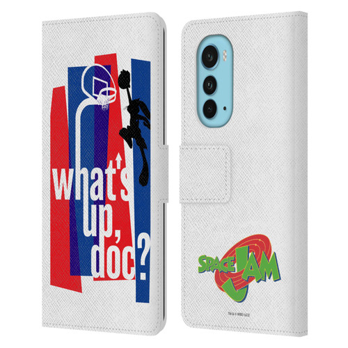 Space Jam (1996) Graphics What's Up Doc? Leather Book Wallet Case Cover For Motorola Edge (2022)
