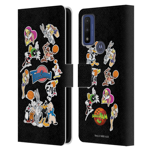 Space Jam (1996) Graphics Tune Squad Leather Book Wallet Case Cover For Motorola G Pure
