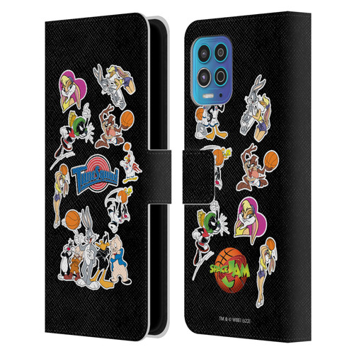 Space Jam (1996) Graphics Tune Squad Leather Book Wallet Case Cover For Motorola Moto G100