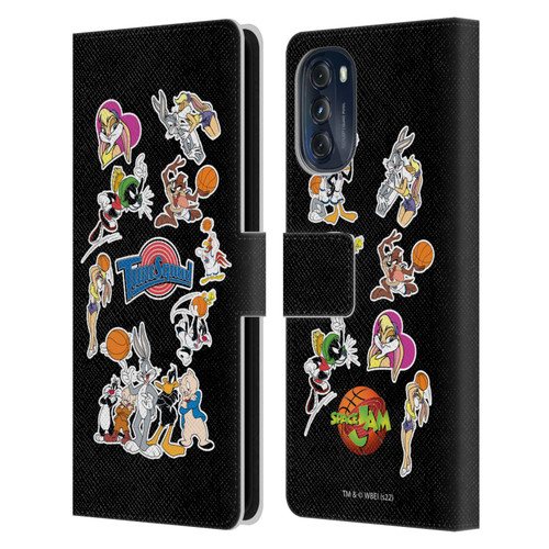 Space Jam (1996) Graphics Tune Squad Leather Book Wallet Case Cover For Motorola Moto G (2022)