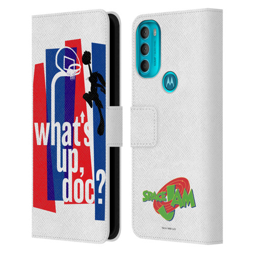 Space Jam (1996) Graphics What's Up Doc? Leather Book Wallet Case Cover For Motorola Moto G71 5G