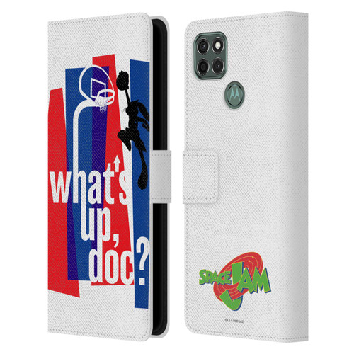 Space Jam (1996) Graphics What's Up Doc? Leather Book Wallet Case Cover For Motorola Moto G9 Power