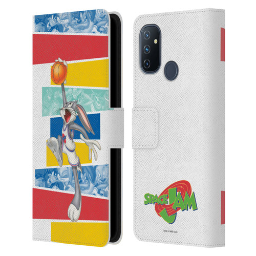 Space Jam (1996) Graphics Bugs Bunny Leather Book Wallet Case Cover For OnePlus Nord N100