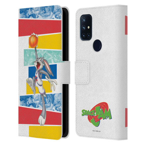 Space Jam (1996) Graphics Bugs Bunny Leather Book Wallet Case Cover For OnePlus Nord N10 5G
