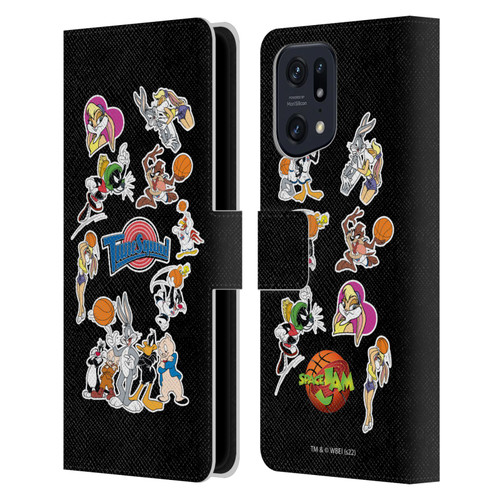 Space Jam (1996) Graphics Tune Squad Leather Book Wallet Case Cover For OPPO Find X5