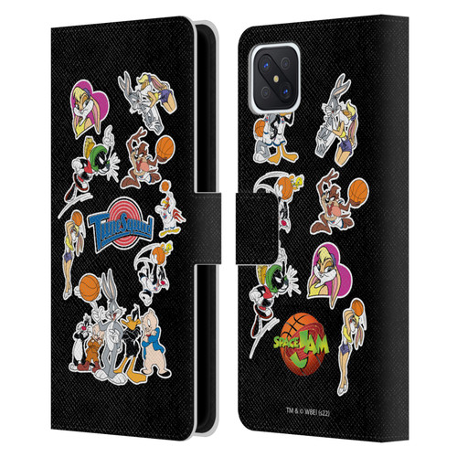 Space Jam (1996) Graphics Tune Squad Leather Book Wallet Case Cover For OPPO Reno4 Z 5G