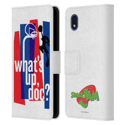 Space Jam (1996) Graphics What's Up Doc? Leather Book Wallet Case Cover For Samsung Galaxy A01 Core (2020)