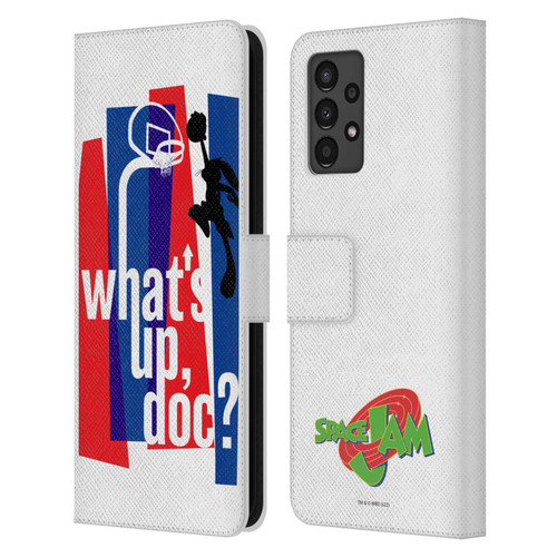 Space Jam (1996) Graphics What's Up Doc? Leather Book Wallet Case Cover For Samsung Galaxy A13 (2022)