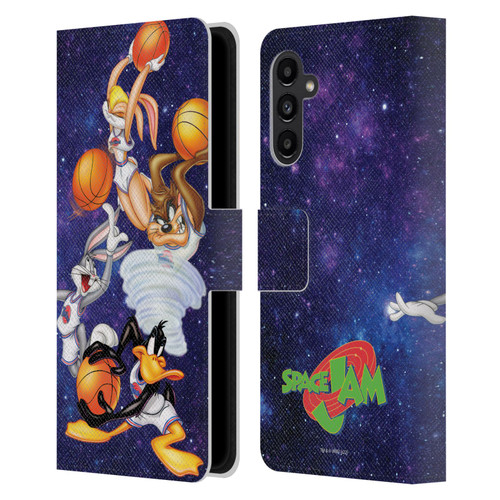 Space Jam (1996) Graphics Poster Leather Book Wallet Case Cover For Samsung Galaxy A13 5G (2021)