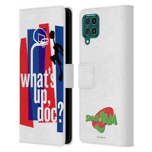 Space Jam (1996) Graphics What's Up Doc? Leather Book Wallet Case Cover For Samsung Galaxy F62 (2021)