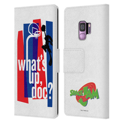 Space Jam (1996) Graphics What's Up Doc? Leather Book Wallet Case Cover For Samsung Galaxy S9