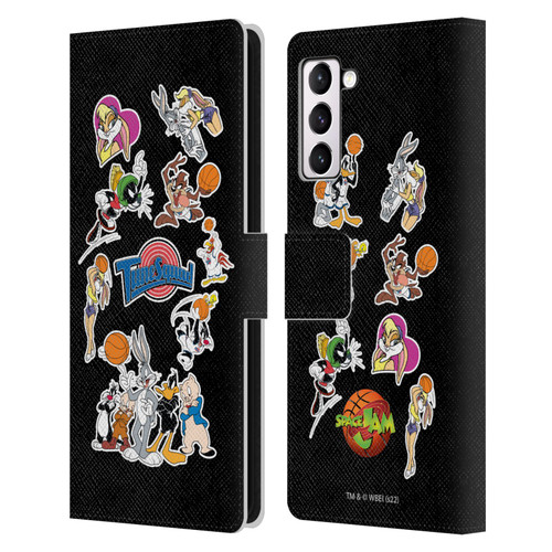 Space Jam (1996) Graphics Tune Squad Leather Book Wallet Case Cover For Samsung Galaxy S21+ 5G