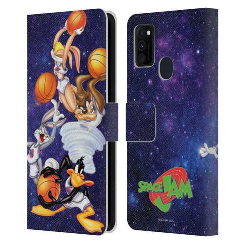 Space Jam (1996) Graphics Poster Leather Book Wallet Case Cover For Samsung Galaxy M30s (2019)/M21 (2020)