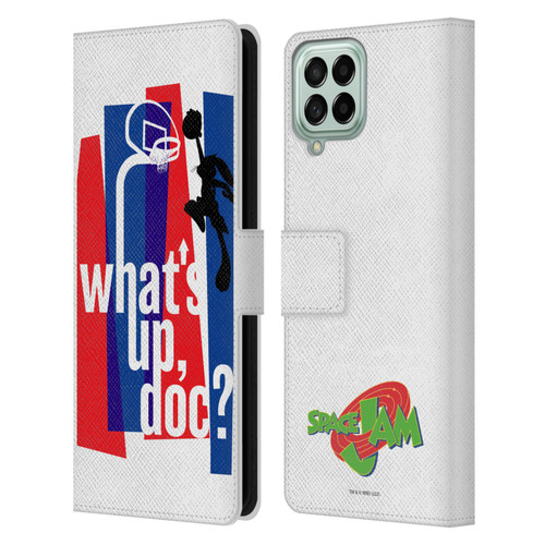 Space Jam (1996) Graphics What's Up Doc? Leather Book Wallet Case Cover For Samsung Galaxy M33 (2022)
