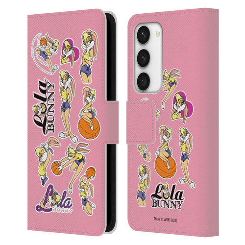 Space Jam (1996) Graphics Lola Bunny Leather Book Wallet Case Cover For Samsung Galaxy S23 5G