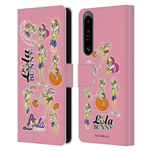 Space Jam (1996) Graphics Lola Bunny Leather Book Wallet Case Cover For Sony Xperia 1 IV