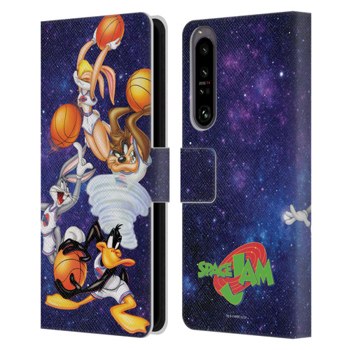 Space Jam (1996) Graphics Poster Leather Book Wallet Case Cover For Sony Xperia 1 IV
