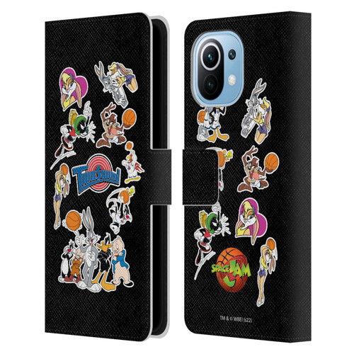 Space Jam (1996) Graphics Tune Squad Leather Book Wallet Case Cover For Xiaomi Mi 11