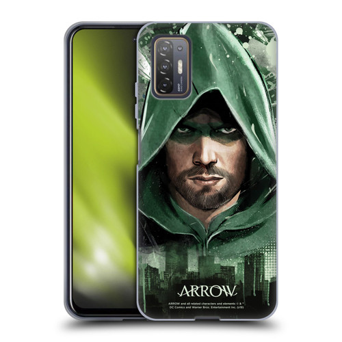 Arrow TV Series Graphics Oversized Soft Gel Case for HTC Desire 21 Pro 5G