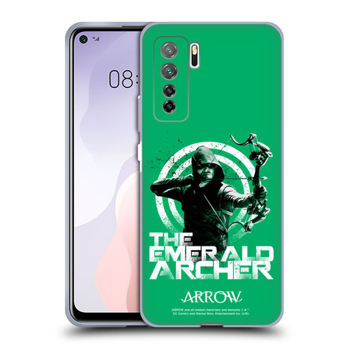 Arrow TV Series Graphics The Emerald Archer Soft Gel Case for Huawei Nova 7 SE/P40 Lite 5G