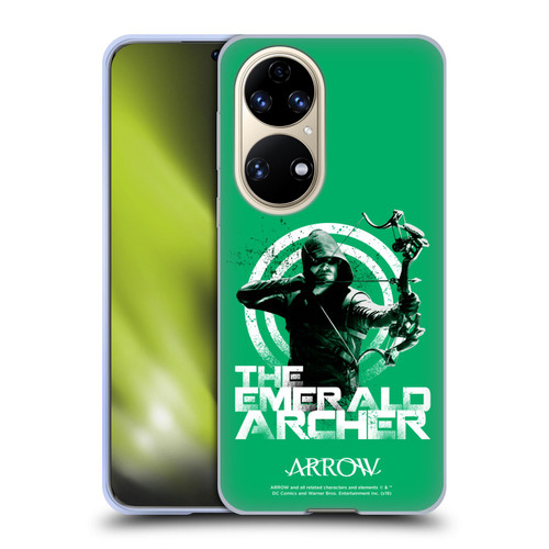 Arrow TV Series Graphics The Emerald Archer Soft Gel Case for Huawei P50