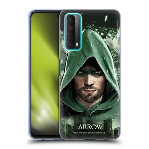 Arrow TV Series Graphics Oversized Soft Gel Case for Huawei P Smart (2021)