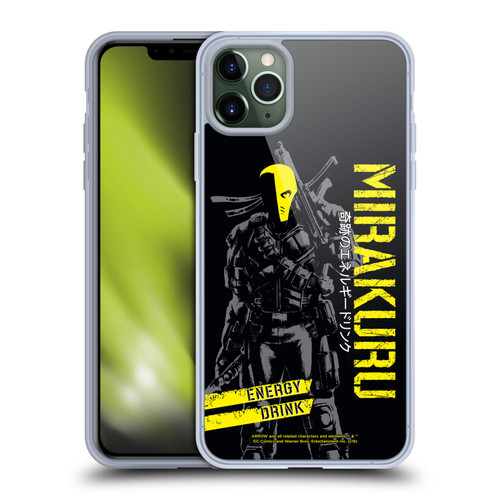 Arrow TV Series Graphics Deathstroke Mirakuru Soft Gel Case for Apple iPhone 11 Pro Max