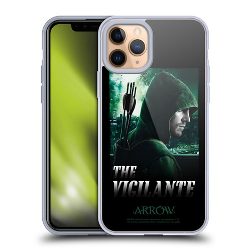 Arrow TV Series Graphics The Vigilante Soft Gel Case for Apple iPhone 11 Pro