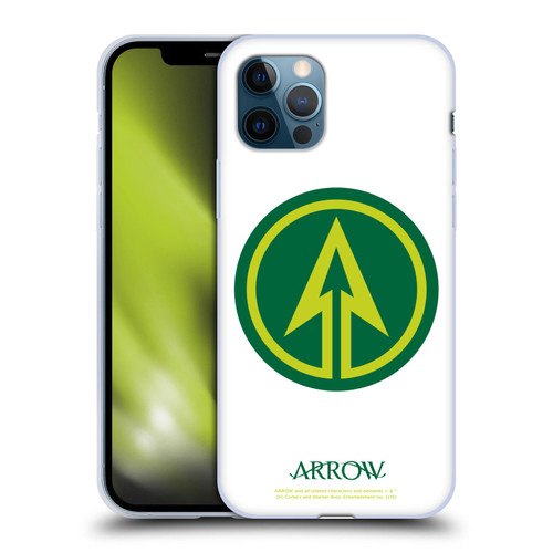 Arrow TV Series Graphics Logo Soft Gel Case for Apple iPhone 12 / iPhone 12 Pro