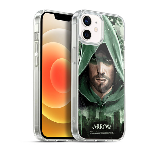 Arrow TV Series Graphics Oversized Soft Gel Case for Apple iPhone 12 / iPhone 12 Pro & MagSafe