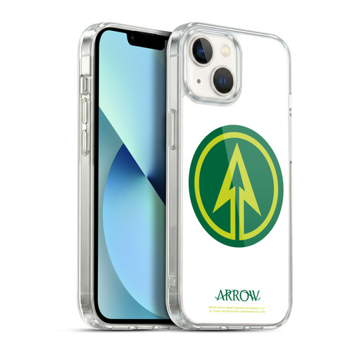 Arrow TV Series Graphics Logo Soft Gel Case for Apple iPhone 13