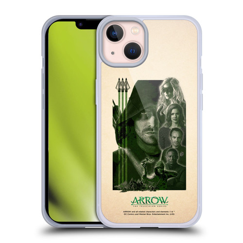 Arrow TV Series Graphics Team Soft Gel Case for Apple iPhone 13