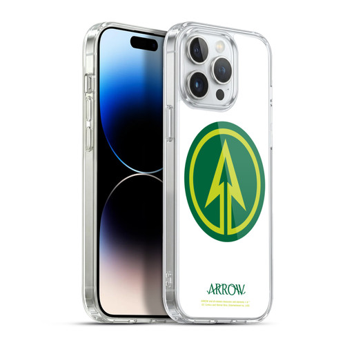 Arrow TV Series Graphics Logo Soft Gel Case for Apple iPhone 13 Pro Max & MagSafe