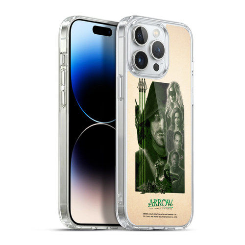 Arrow TV Series Graphics Team Soft Gel Case for Apple iPhone 13 Pro Max & MagSafe