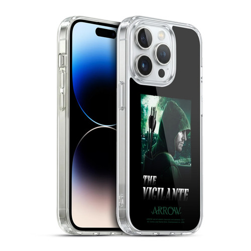 Arrow TV Series Graphics The Vigilante Soft Gel Case for Apple iPhone 13 Pro & MagSafe