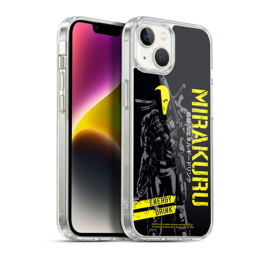 Arrow TV Series Graphics Deathstroke Mirakuru Soft Gel Case for Apple iPhone 14 Plus & MagSafe