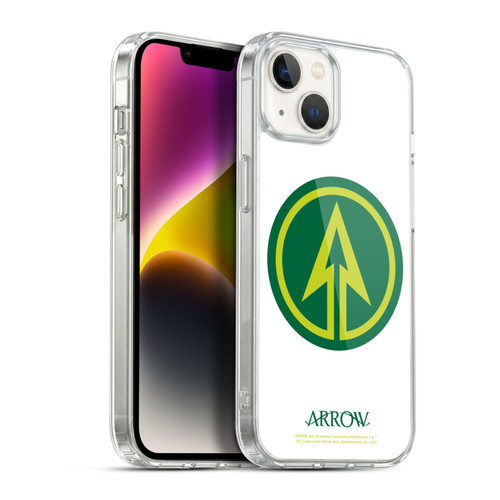 Arrow TV Series Graphics Logo Soft Gel Case for Apple iPhone 14 Plus & MagSafe