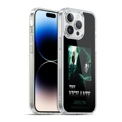 Arrow TV Series Graphics The Vigilante Soft Gel Case for Apple iPhone 14 Pro Max & MagSafe