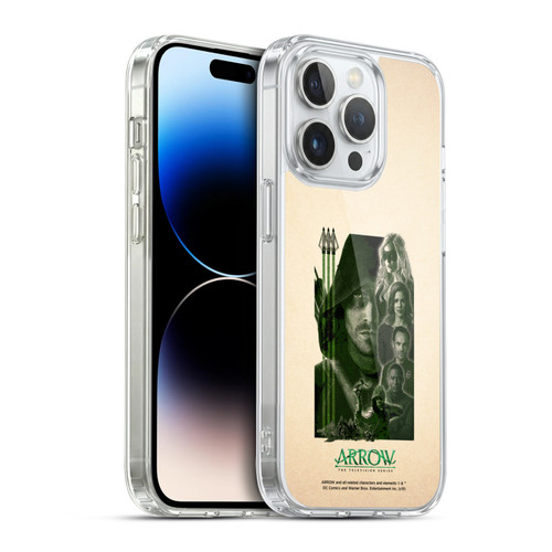 Arrow TV Series Graphics Team Soft Gel Case for Apple iPhone 14 Pro & MagSafe