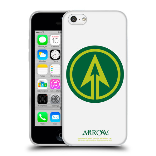 Arrow TV Series Graphics Logo Soft Gel Case for Apple iPhone 5c