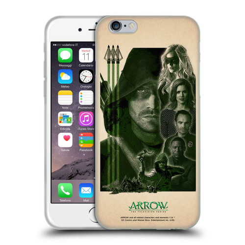 Arrow TV Series Graphics Team Soft Gel Case for Apple iPhone 6 / iPhone 6s