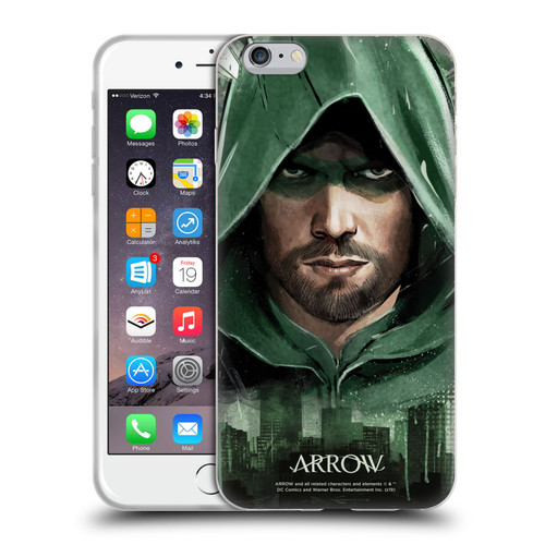 Arrow TV Series Graphics Oversized Soft Gel Case for Apple iPhone 6 Plus / iPhone 6s Plus