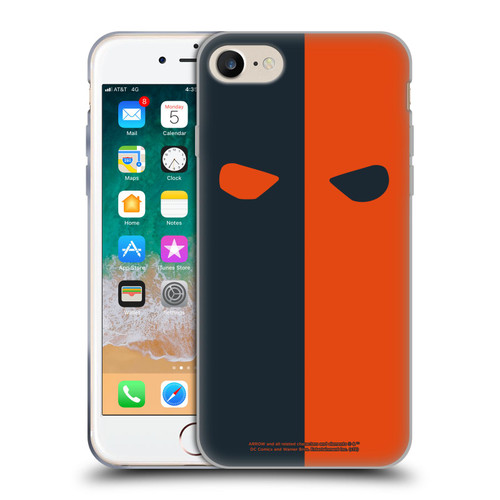 Arrow TV Series Graphics Deathstroke Soft Gel Case for Apple iPhone 7 / 8 / SE 2020 & 2022