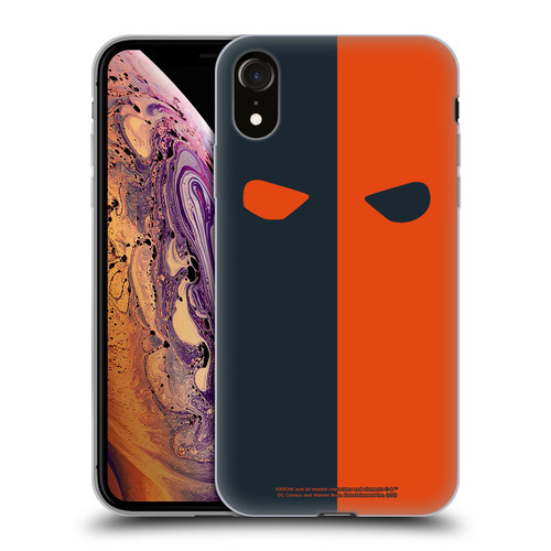 Arrow TV Series Graphics Deathstroke Soft Gel Case for Apple iPhone XR
