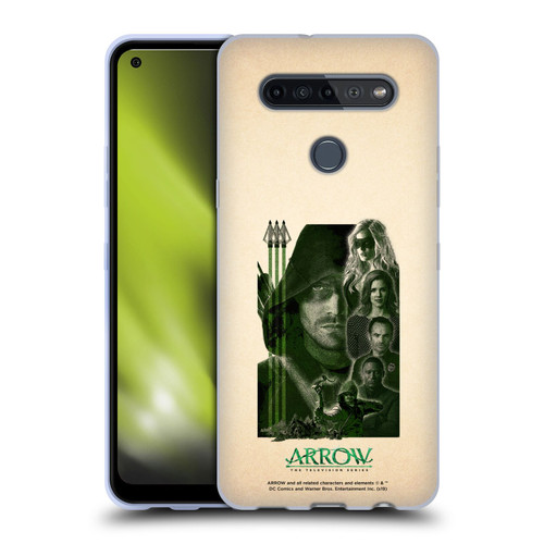 Arrow TV Series Graphics Team Soft Gel Case for LG K51S